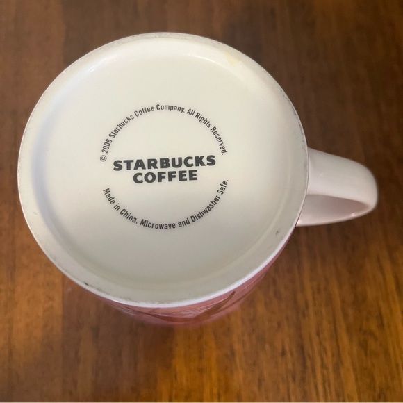 2006 Starbucks "Product of Guatemala" Pink Flower
Ceramic Coffee Mug Tea Cup - Picture 12 of 12